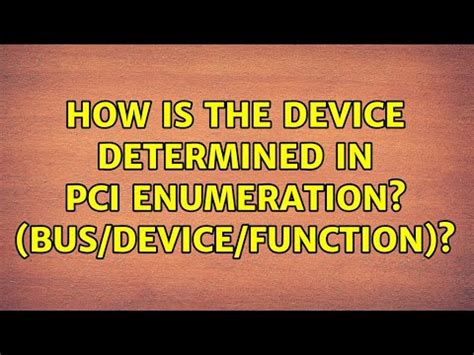 smart card device enumeration bus